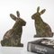 Marble and Steel Bunny Bookends by Alessandra Grasso, Set of 2 6