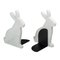 Marble and Steel Bunny Bookends by Alessandra Grasso, Set of 2 6