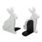 Marble and Steel Bunny Bookends by Alessandra Grasso, Set of 2, Image 6