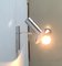 German Space Age Chrome Wall Lamp 32