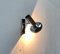 Deutsche Space Age Chrom Wandlampe 2