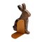 Marble and Steel Bunny Bookends by Alessandra Grasso, Set of 2 4