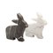 Marble Factory Series Rabbit Paperweight by Alessandra Grasso 2