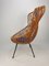 Mid-Century Italian Rattan Lounge Chair in the Style of Franco Albini, 1960s 4