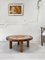 Mesa de centro estilo Barrois de madera y cerámica, años 60, Imagen 1