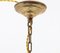 Art Deco Brass Lantern With Beveled Cut Glass, 1920s 7