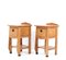 Art Deco Amsterdam School Oak Nightstands by Jac. Van Den Bosch, 1920s, Set of 2 3