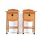 Art Deco Amsterdam School Oak Nightstands by Jac. Van Den Bosch, 1920s, Set of 2 5