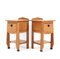 Art Deco Amsterdam School Oak Nightstands by Jac. Van Den Bosch, 1920s, Set of 2 2