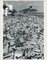 Fotografia in bianco e nero di Crowded Beach, Florida, Stati Uniti, anni '60, Immagine 1