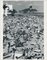 Überfüllten Strand, Florida, USA, 1960er, Schwarz-Weiß-Fotografie 1