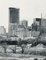 Fotografía en blanco y negro de Dallas Skyline, EE. UU., Años 60, Imagen 2