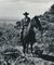 Cowboy und Landschaft, USA, 1960er, Schwarz-Weiß-Fotografie 4