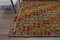 Tapis Oushak Kilim Vintage Fait Main, Turquie 6