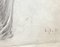Charles Émile Moses Hornung, Jeune femme en robe de soirée, 1911, Pencil on Paper 6