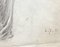 Charles Émile Moses Hornung, Jeune femme en Robe de soirée, 1911, Pencil on Paper, Immagine 6