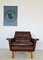 Vintage Mid-Century Danish Svend Skipper Coco Brown Lounge Chair, 1965 4