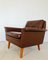 Vintage Mid-Century Danish Svend Skipper Coco Brown Lounge Chair, 1965 5