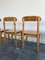 Vintage Danish Pine Chairs & Table in Style of Rainer Daumiller, Set of 5, Image 6