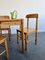 Vintage Danish Pine Chairs & Table in Style of Rainer Daumiller, Set of 5, Image 2