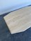 Large Solid Italian Postmodern Travertine Coffee Table 5