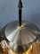 Lámpara colgante era espacial vintage de vidrio de Doria Leuchten, Imagen 10