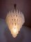 Lampadari a forma di petalo in vetro di Murano, Italia, set di 2, Immagine 6