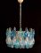 Murano Poliedri Chandeliers in the Style of Carlo Scarpa, Set of 2 7