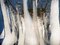 Lámparas de araña de pétalos blancos, Murano, años 90. Juego de 2, Imagen 3
