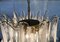 Lámparas de araña de pétalos blancos, Murano, años 90. Juego de 2, Imagen 9