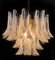 Lámparas de araña de pétalos blancos, Murano, años 90. Juego de 2, Imagen 14