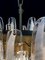 Lámparas de araña de pétalos blancos, Murano, años 90. Juego de 2, Imagen 15