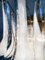 Lámparas de araña de pétalos blancos, Murano, años 90. Juego de 2, Imagen 11