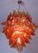 Lámparas de araña italianas con hojas estilo Barovier & Toso. Juego de 2, Imagen 12