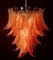 Lámparas de araña italianas con hojas estilo Barovier & Toso. Juego de 2, Imagen 5