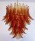 Lámparas de araña italianas con hojas estilo Barovier & Toso. Juego de 2, Imagen 10