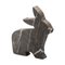 Fermacarte serie Marble Factory Rabbit di Alessandra Grasso, Immagine 1