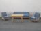 Mid-Century Living Room Set With Daybed, Armchairs & Table, 1960s, Set of 4 1