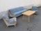 Mid-Century Living Room Set With Daybed, Armchairs & Table, 1960s, Set of 4 26
