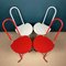 Dafne Folding Chairs by Gastone Rinaldi for Thema, Italy, 1980s, Set of 4 8