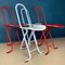 Chaises Pliantes Dafne par Gastone Rinaldi pour Thema, Italie, 1980s, Set de 4 3