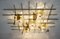 Mid-Century Modern Ceiling Light in Murano Glass & Brass by Carlo Nason for Mazzega, 1970s, Image 2