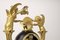 Empire Gilt & Patinated Bronze Cupid Clock 9