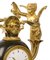 Empire Gilt & Patinated Bronze Cupid Clock 12