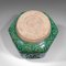 Antique Japanese Hexagonal Glazed Earthenware Spice Jar, Image 7