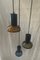 Lampe à Suspension Vintage en Verre Submergé de Seguso 2