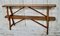Antique French Provincial Trestle Benches, Set of 2, Image 6