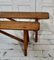 Antique French Provincial Trestle Benches, Set of 2 9