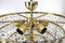 Art Deco Kronleuchter aus Kristallglas von Lobmeyr, 1950er 10