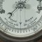 Antikes englisches Schottometer Barometer aus Messing 6